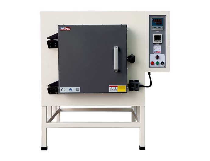 1400℃手動門小型工業(yè)爐